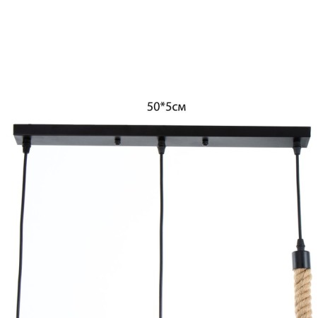 Lamp Bayerlux "Kiott" 3he27 black 28x10x63cm-8