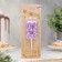 Candle for the cake "ice", number "9", lilac
