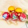 Set of New Year's balls "Magic" D-6 cm (set 5 pcs)