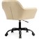 Computer chair Anco Plastic/velor, black/beige 63x60x77 cm