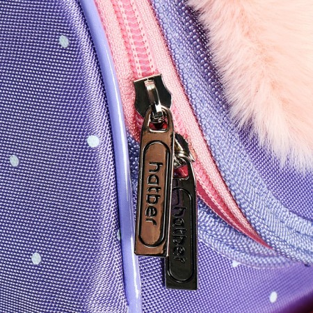 SPECROURS 32 x 26 x 13 mm, Hatber Balance, "Fluffy ears", pink/lilac nrk_72130-10