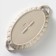 Baking a baking form of heat -resistant ceramics of the Massimo, 39.5 × 21.2 cm, beige color