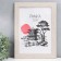 Photo frame MDF 21x30 cm "Trend" cappuccino (plastic screen)