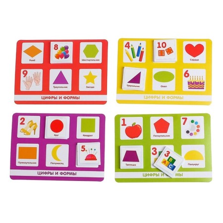Lotto "Digices and forms", 1-4 player, 3+-1