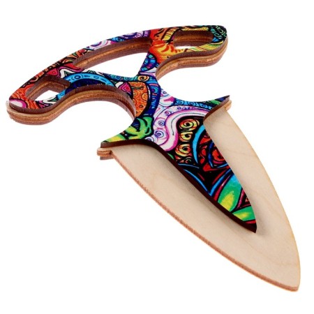 Souvenir knife No. 6, size - 27 × 8 cm, mix