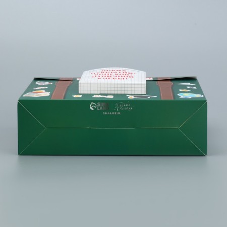 Gift mold, packaging, “knowledge”, 23.5 x 22 x 7 cm-4