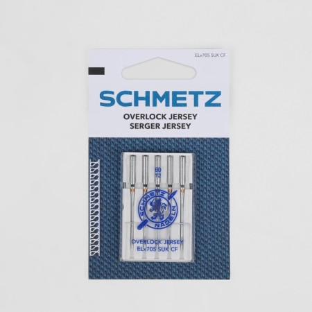 Needles for flat -haired cars, for Jersey, No. 80, 5 pcs-3