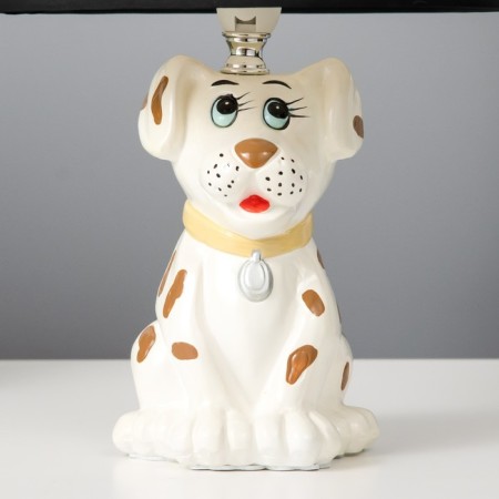 Table lamp "Satisfied dog" h = 18 cm, (220v/e14) MIX RISALUX-3