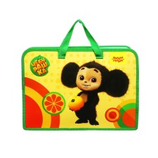Folder with A4 handles, 340 x 245 x 75 mm, plastic, pens, CHILD, Multi-Pulti 