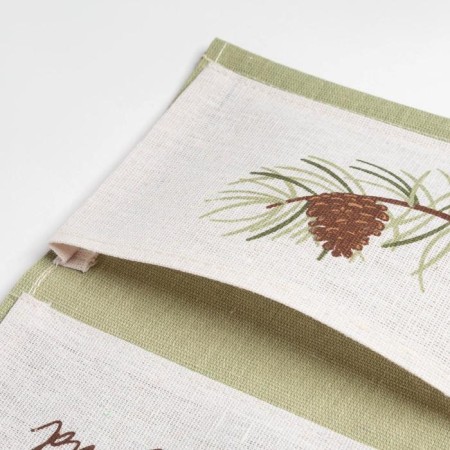Textile pocket "Christmas" 2 departments, 20x41 cm-6