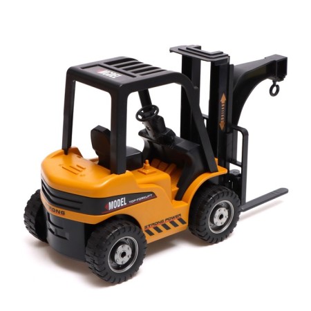 Radio -controlled "loader" machine, works on the battery-8