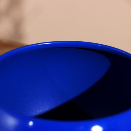 Kashpo "Care" Metal, Vason 15x15x8 cm, stand12.5x12.5x8 cm-2