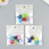 Busina for creativity plastic "Kitty with a bow, glossy mother -of -pearl" mix 1.8x1.9x1 cm