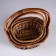 A set of baskets, 3 pcs, 31 × 26 × 12/37, 26 × 22 × 11/34, 23 × 18 × 9/30 cm, rotang