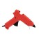 Pistol of adhesive Rexant, 40 W, Ø11 mm, protection against glue flow, shock -resistant plastic