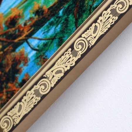 The tapestry "in the pine forest" 44x34 cm-7