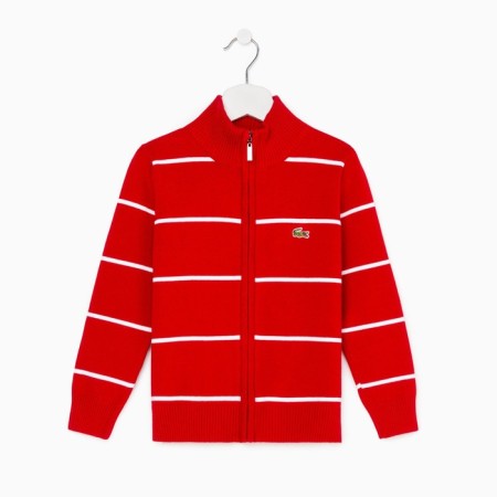 Jumper for the boy, the color is red/color white, height 104 cm (4)-4