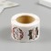 New Year Sticker Paper "Mulled wine time" d = 2.5 cm 252 pcs in roll