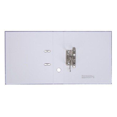 A4, 70 mm Metallic “purple” folder, with arched mechanism, boumvinyl-1