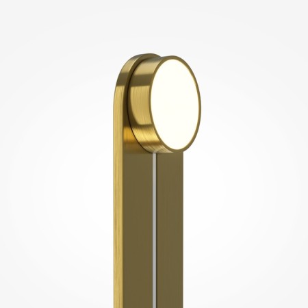 Bra Maytoni Mod356wl-L4BS3K, LED, 5 W, 91x51x215 mm, 250 lm, 3000k, brass-1