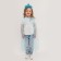 Carnival set "Dreamy Princess" The length of the cloak is 80 cm, crown, blue