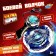 Ultra Spin combat top, with a starting device, the color of mix