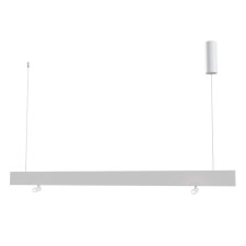 Squirry of suspended Technical P068PL-L27W4K, LED, 30 W, 1194x21x70 mm, 2200 lm, 4000k, white