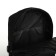 City backpack with USB from textiles with lightning, 2 pockets, black color