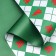 Flower film, "New Year kaleidoscope", green 56cm*10m