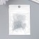Glass 8/0 "Matte translucent. Gray" 10 g