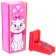 Plastic rectangular sharpener, aristocrats cats