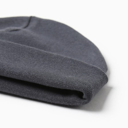 Children's cap KAFTAN with snood, rr 46-50, graphite-1