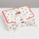 Double -sided folding box “Happy New Year”, 16.5 x 12.5 x 5 cm, New Year