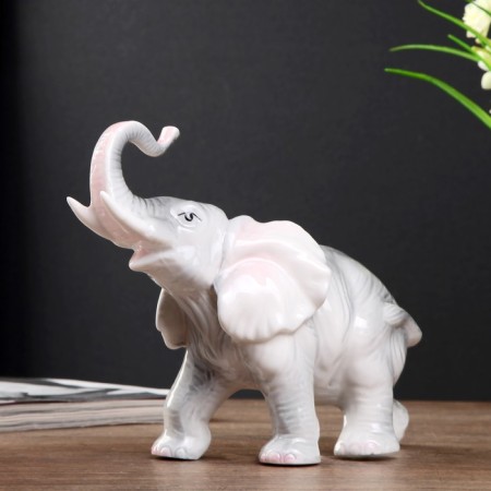 Souvenir Ceramics "Gray Elephant" 17x22x8.5 cm-1