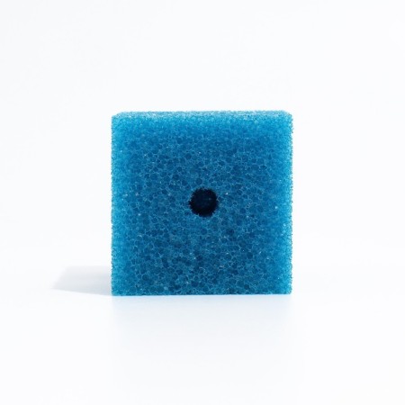 Rectangular sponge for filter No. 8, coarse, 8 x 8 x 12 cm, blue-2