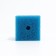 Rectangular sponge for filter No. 8, coarse, 8 x 8 x 12 cm, blue