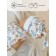 Lightning diaper with a hat with a cap of Amarobaby Soft Hugs "Flowers", height 68-74 cm