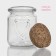 Glass jar for spices with a cork lid "Parfa", 135 ml, 6 × 7.5 cm