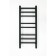 Electric towel Grois Alex, 300x800 mm, 8 crossbars, lower, black