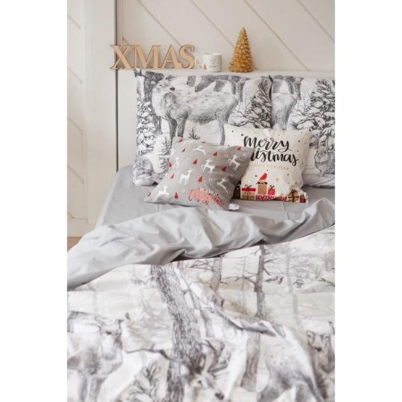 New Year. Bed linen "Ethel" Forest Tale, Euro, 200 × 217 cm, 240 × 220 cm, 70 × 70 cm, 2 pcs-11