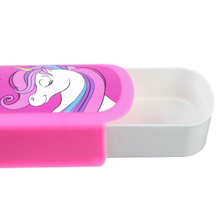 Penal-football Plastic, 43x200x23 mm, retractable, Minnie Mouse and unicorn-5