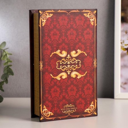 Safe wood book "Personal capital of a real man" 21x13x5 cm-4