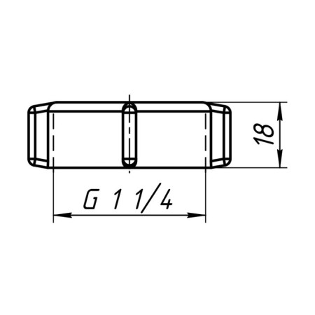 Grocery nut "Ani Plast" M432, 1 1/4 "x 32 mm-2