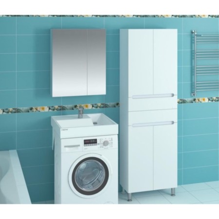 Santa Santa "Jupiter" 900116, above the washing machine, 600x600 mm, white-2