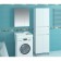 Santa Santa "Jupiter" 900116, above the washing machine, 600x600 mm, white