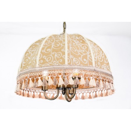 Lamp "Basel" 3x60W E14 gold 51x51x50cm-1