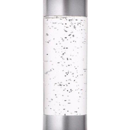 Lumber "Brill of Cylinder" LED, LAVA, sparkle, from batteries 3HLR44 silver 18 cm Risalux-8