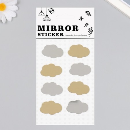 Mirror sticker "Cloud" 20x10 cm