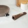 Granite Brown pan, d = 18 cm, anti -stick coating, removable pen, mix color