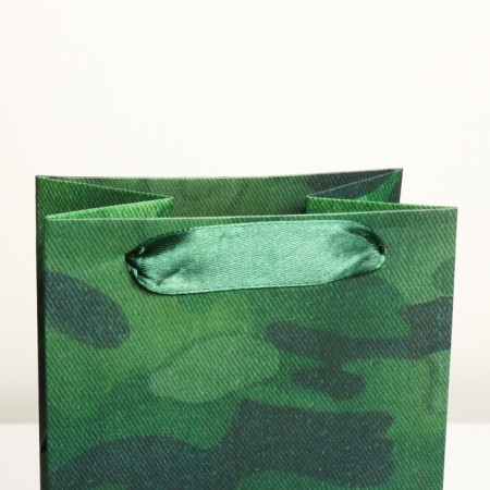 Gift package for a bottle, packaging, "Happy holiday", 13 x 36 x 10 cm-2